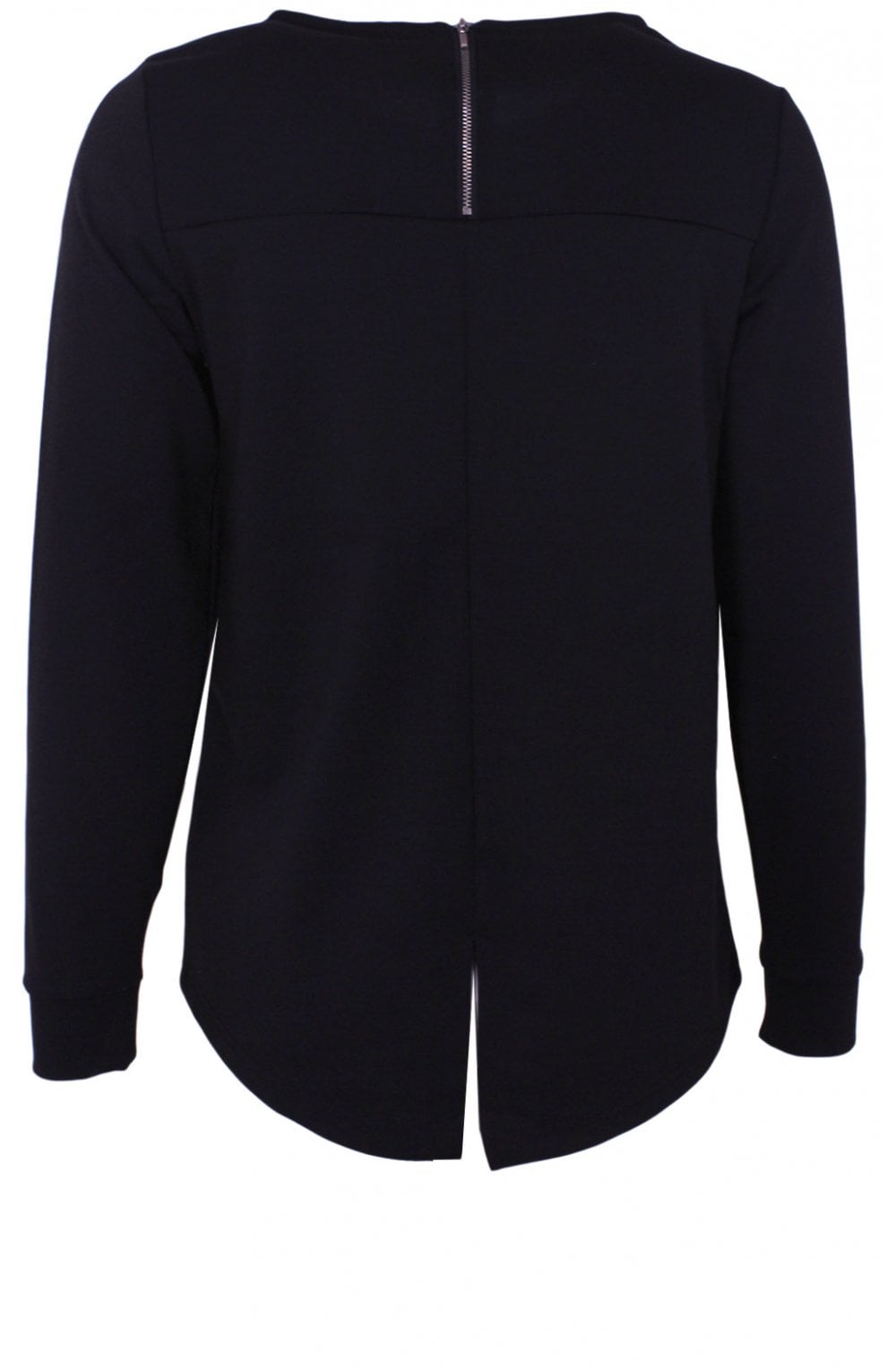 Black Jersey Top