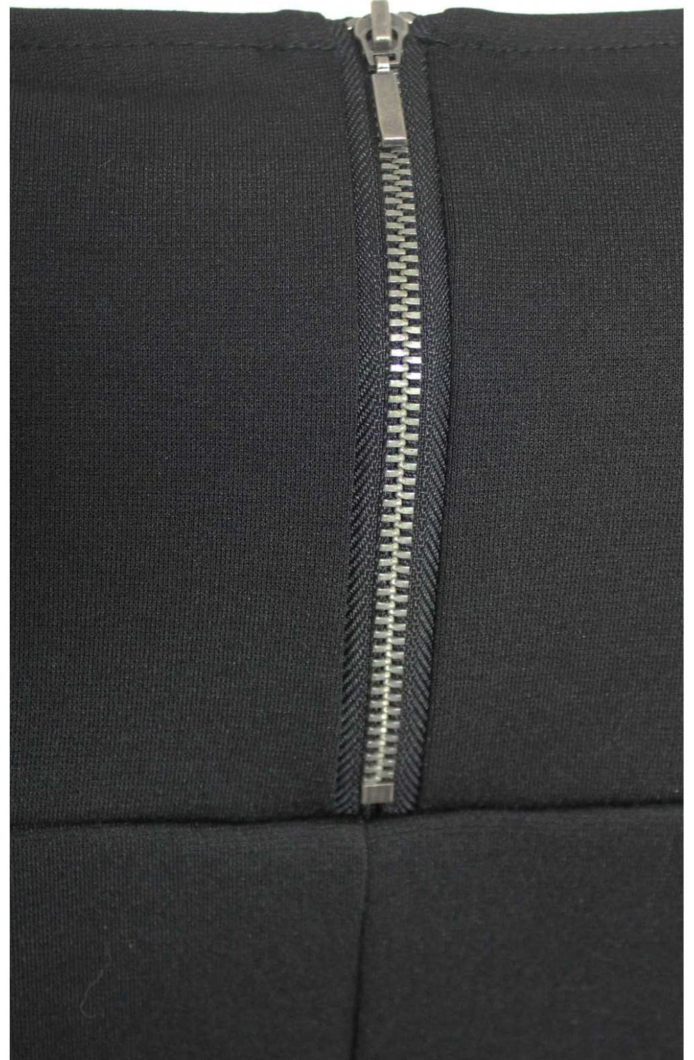 Black Jersey Top