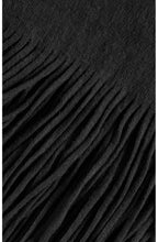Black Knit Scarf