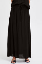 Black Lightweight Maxi Skirt