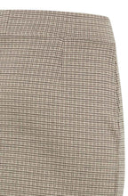 Black Mix Houndstooth Pencil Skirt