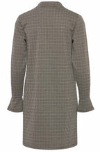 Black Mix Houndstooth Rowan Dress