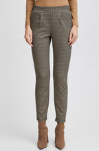 Black Mix Ravna Houndstooth Tapered Trousers