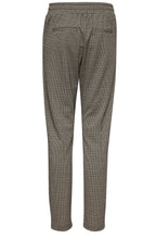 Black Mix Ravna Houndstooth Tapered Trousers