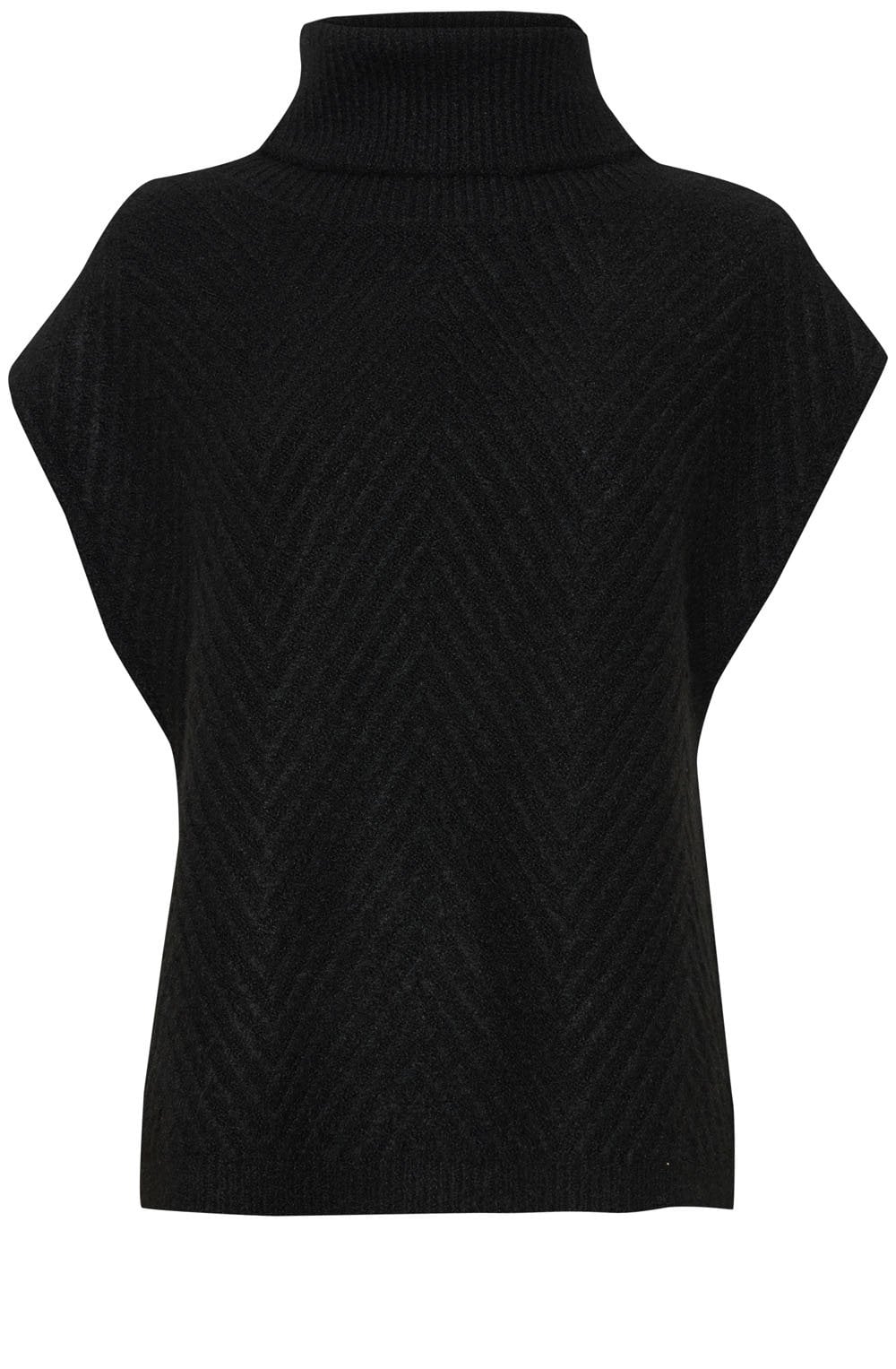 Black Oversized Valma Slip Over