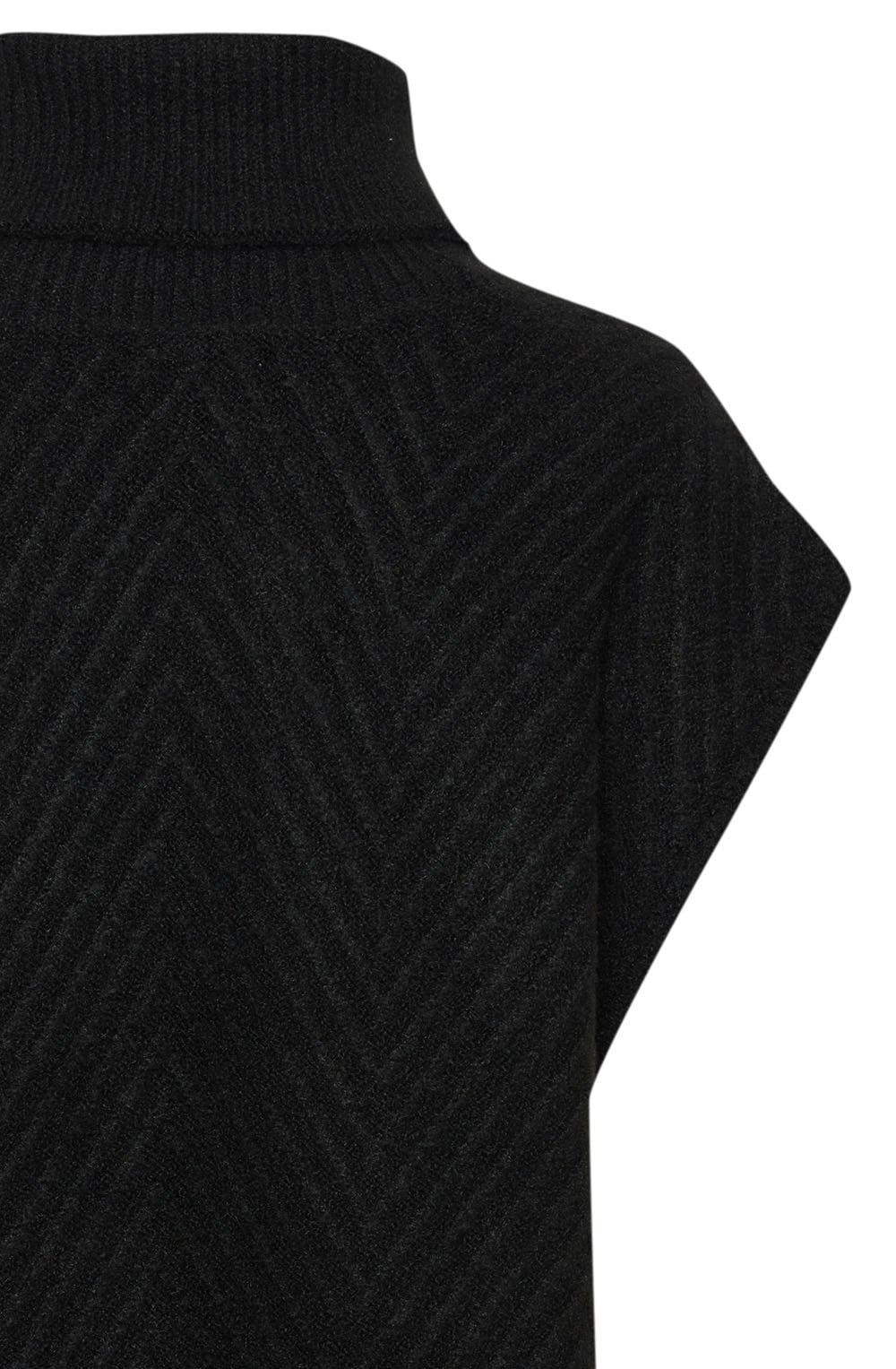Black Oversized Valma Slip Over