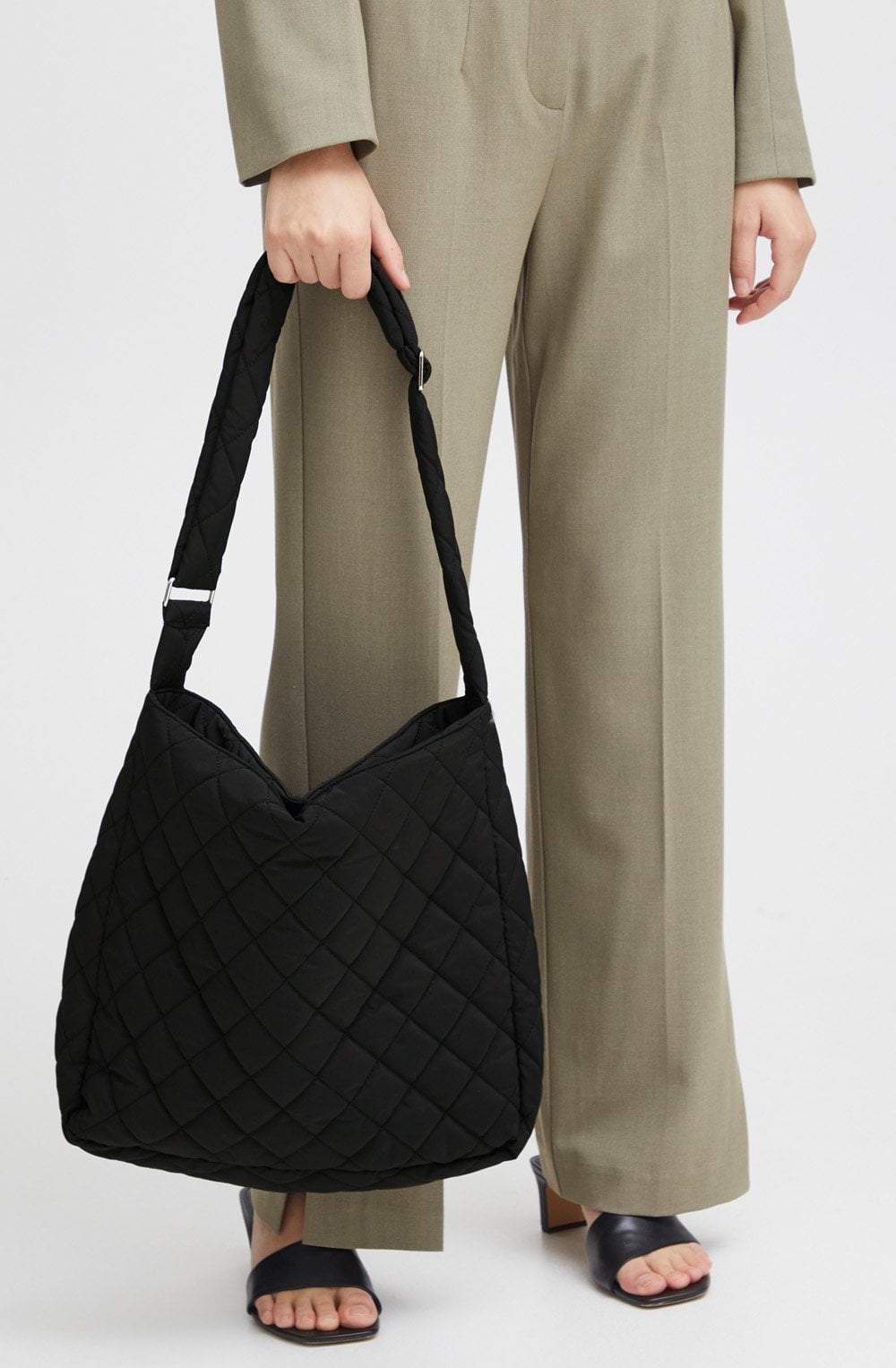 Black Quilted Bag