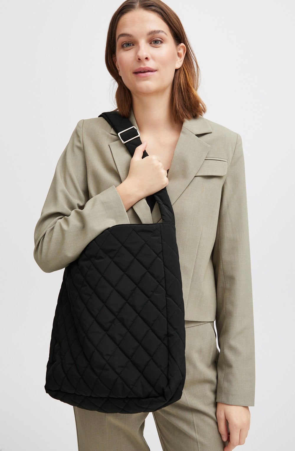 Black Quilted Bag