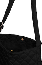 Black Quilted Bag
