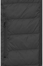 Black quilted jacket