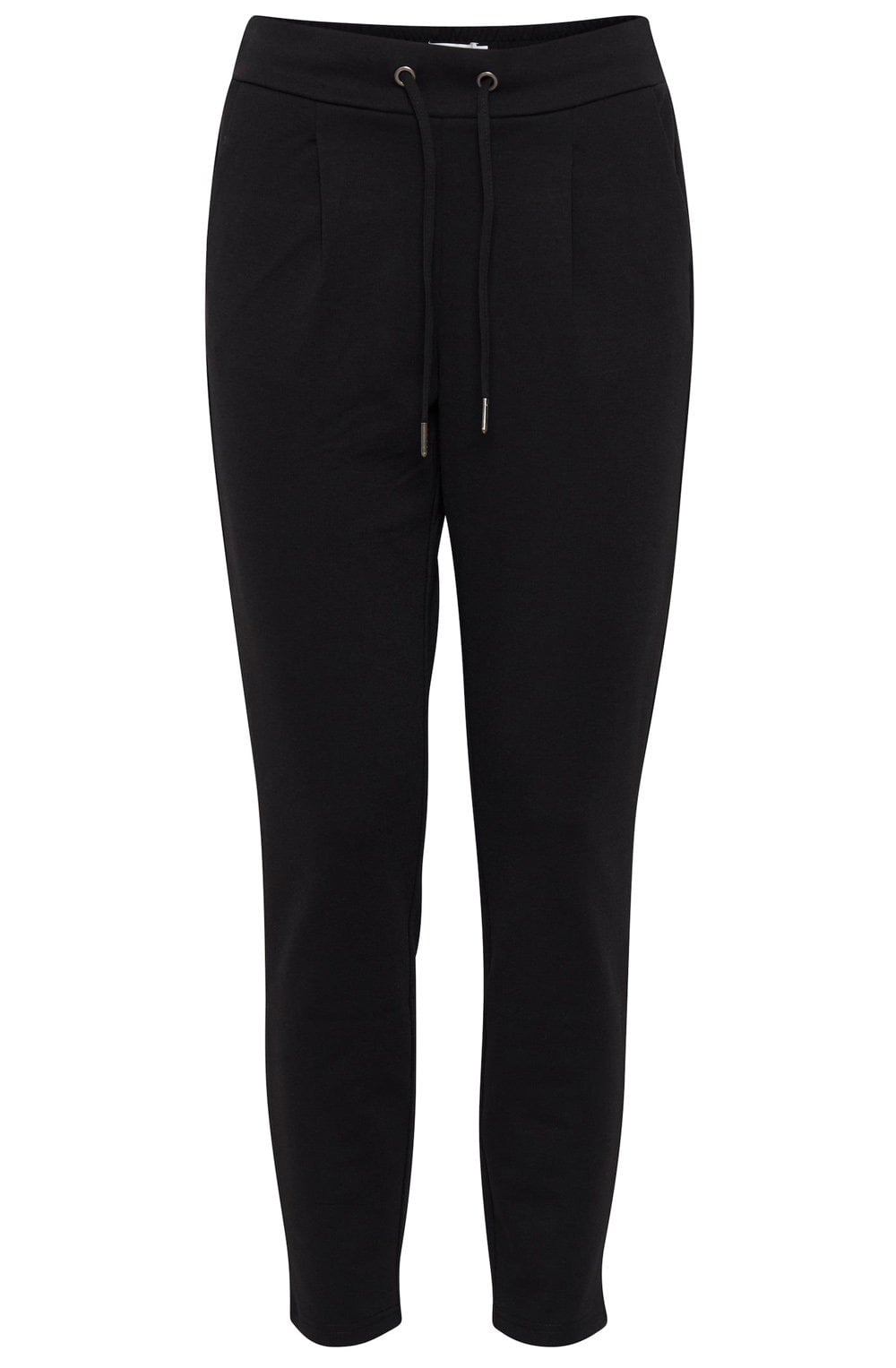 Black Rizetta Ankle Length Trousers