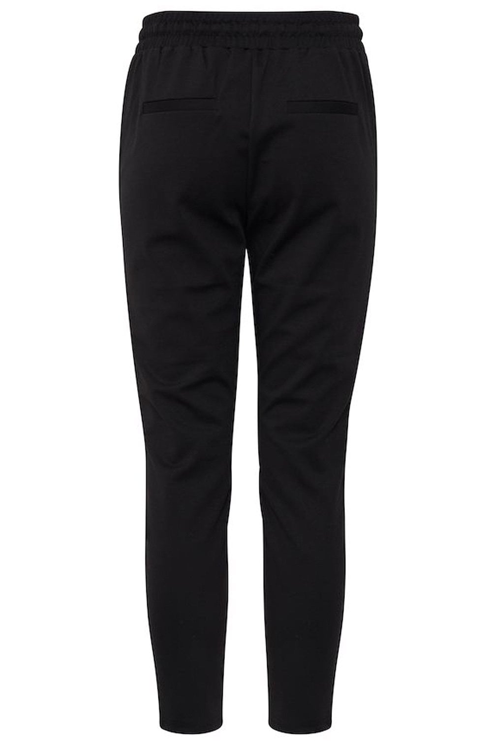 Black Rizetta Ankle Length Trousers