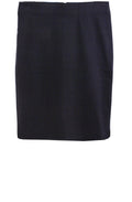 Black Straight Fitted Skirt