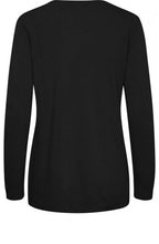 Black V Neck Jumper