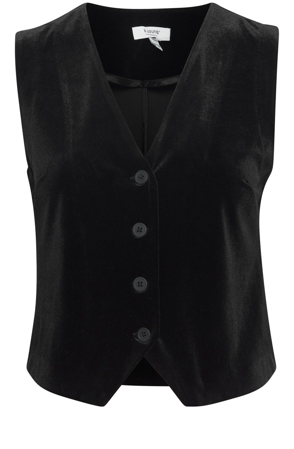 Black Velvet Touch Waistcoat