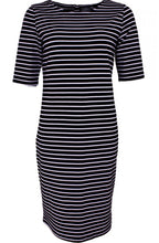 Black & White Striped Dress