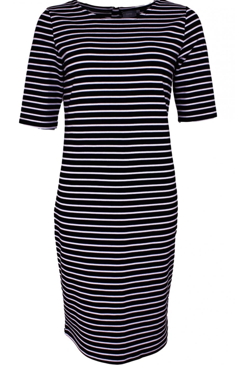 Black & White Striped Dress