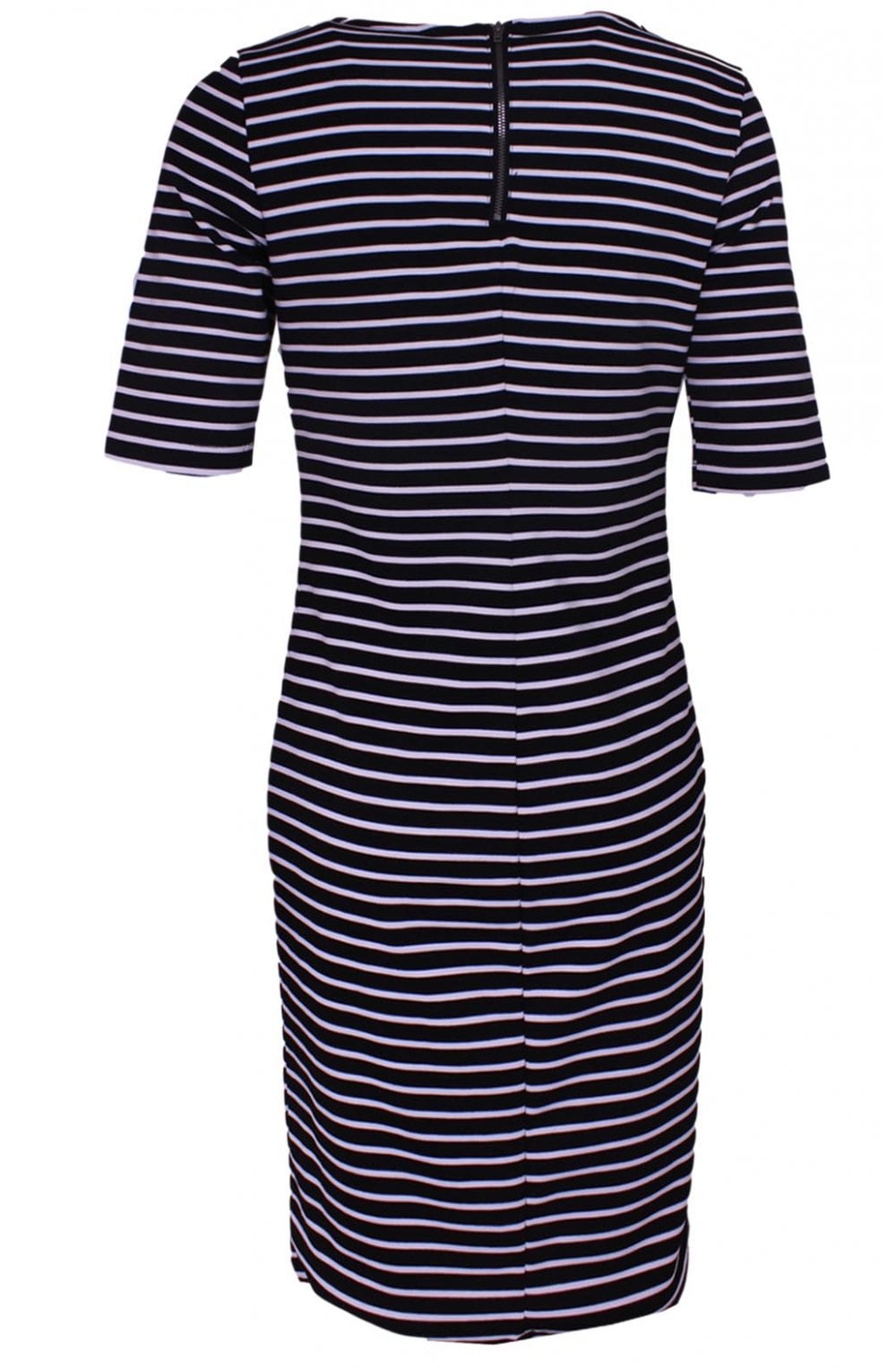 Black & White Striped Dress