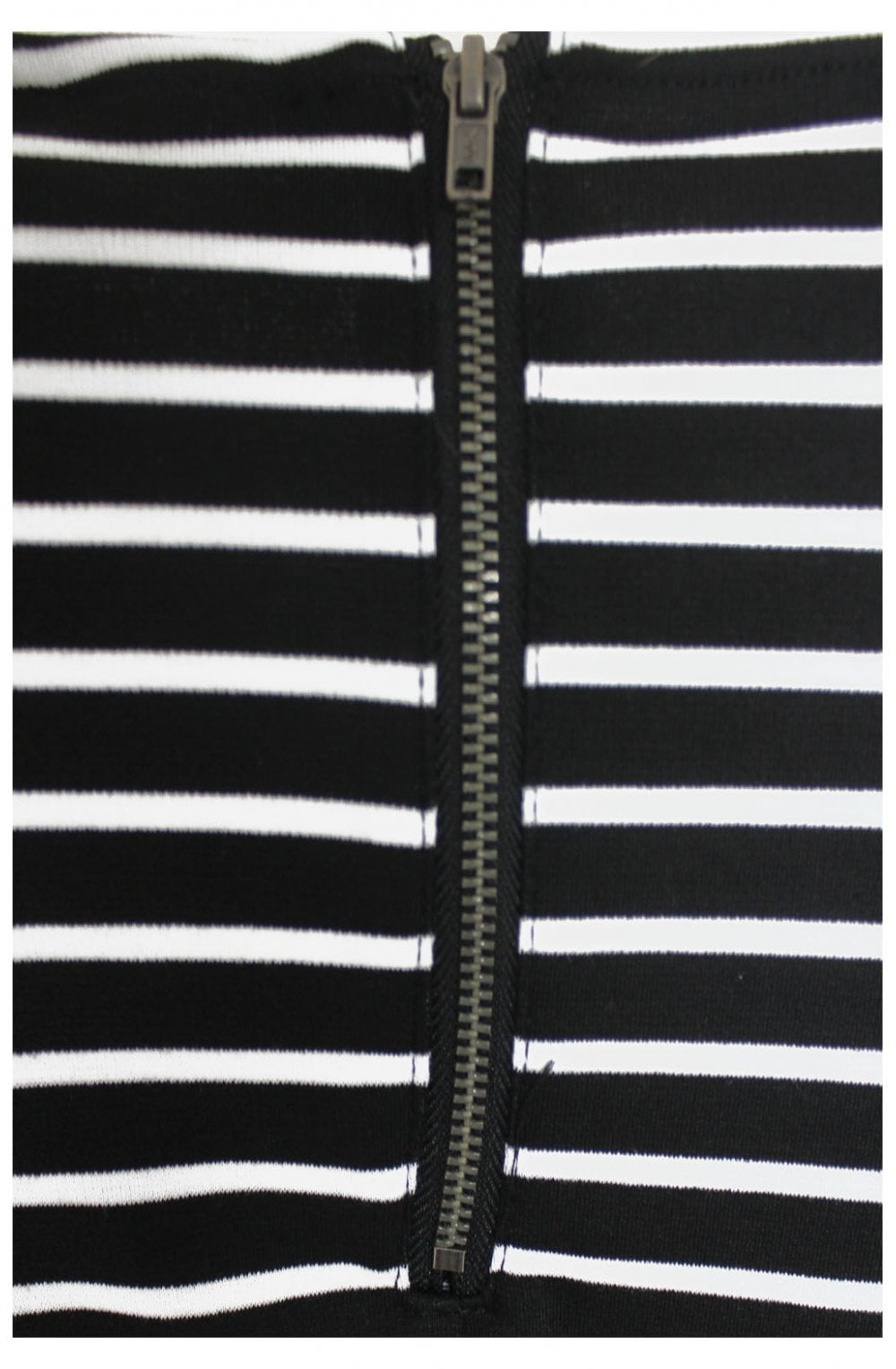 Black & White Striped Dress