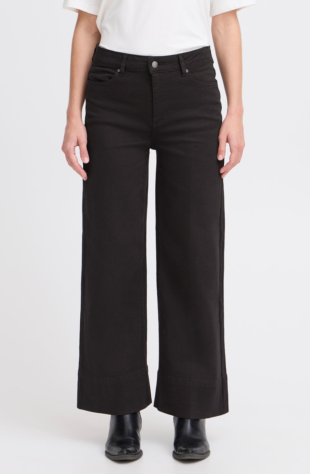Black Wide Leg Jeans