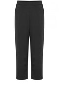 Black Wide Leg Jersey Culottes