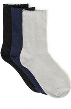 Blue and Silver Socks Gift Box