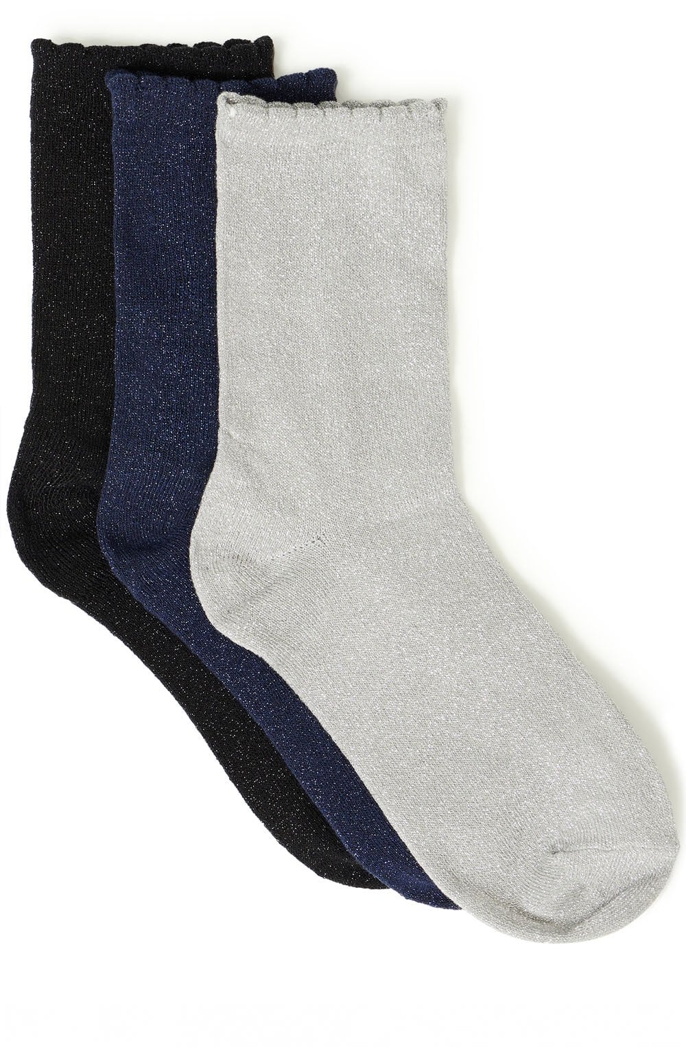 Blue and Silver Socks Gift Box