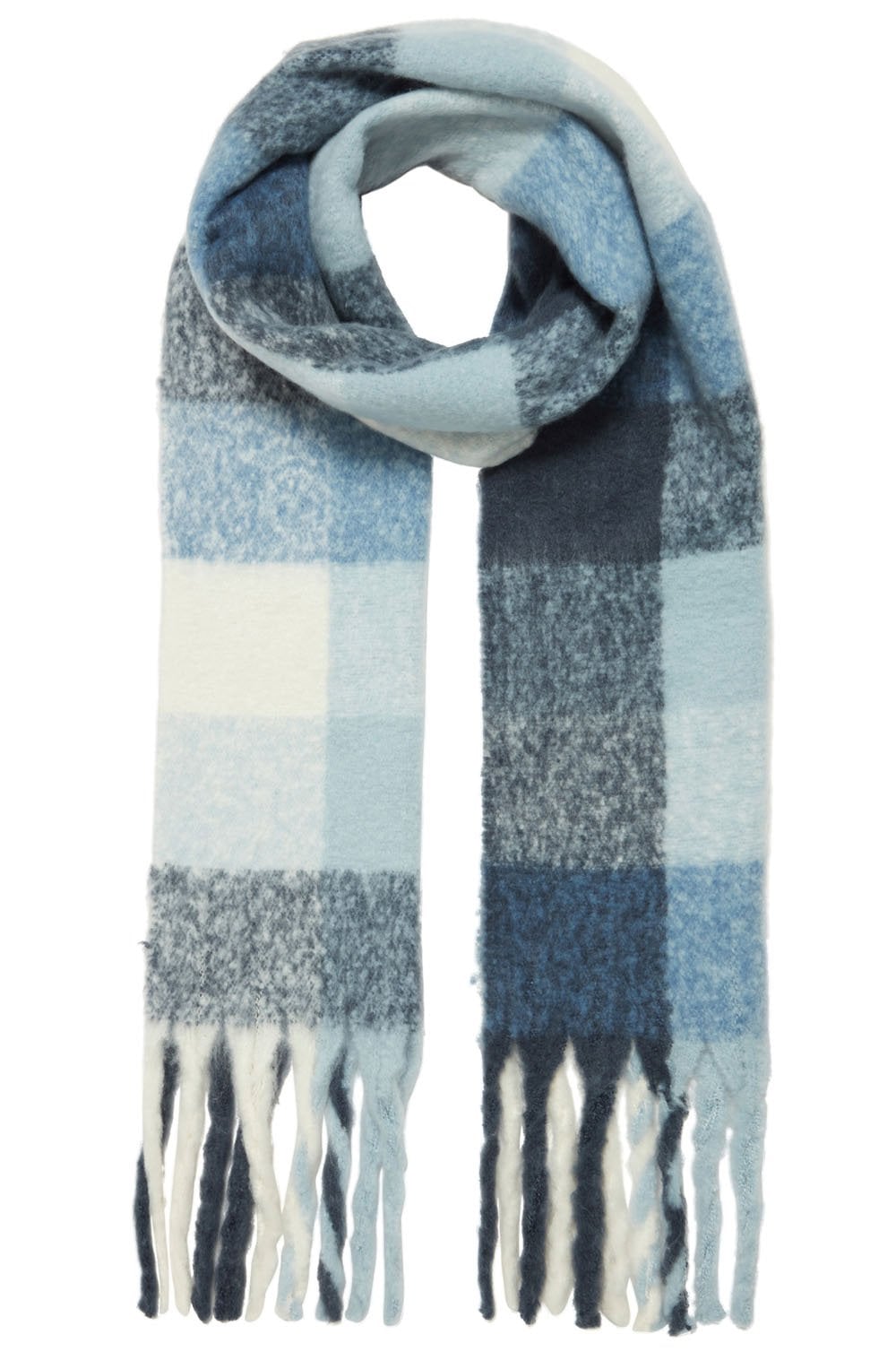 Blue Horizon Mix Watti Oversized Soft Touch Scarf