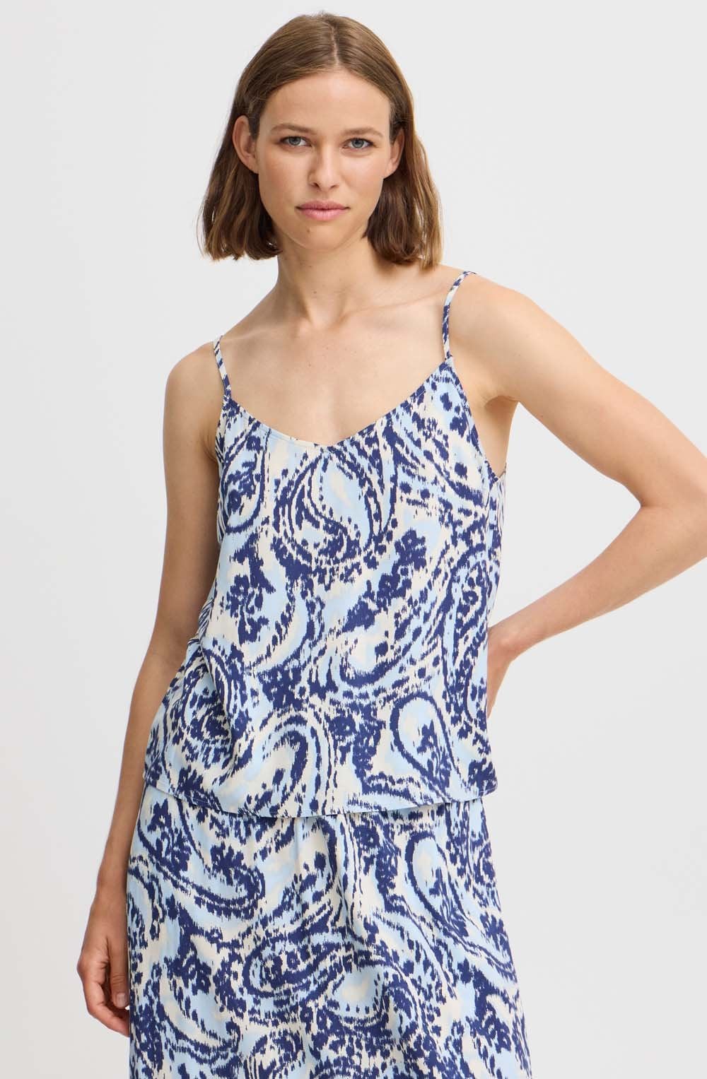 Blue Paisley Joella Camisole