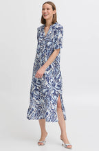 Blue Paisley Tunic Style Dress