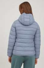 Blue Stonewash Belena Lightweight Puffer Jacket