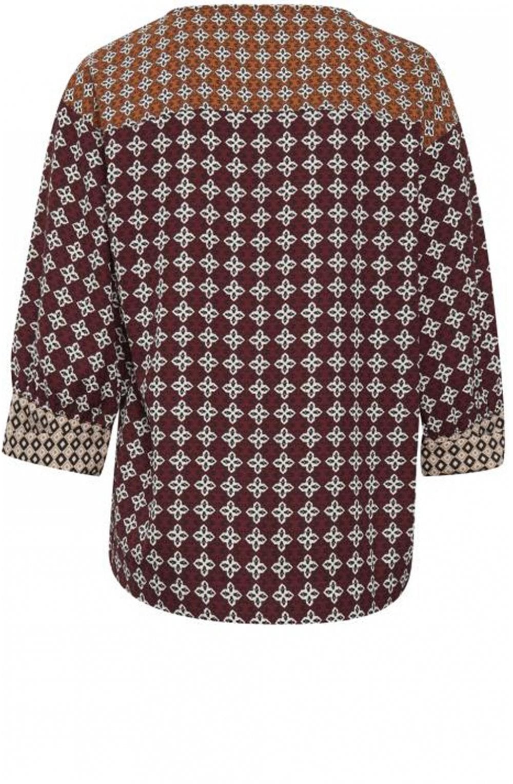 Bold Patterned Blouse