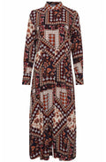 Bold Print Shirt Dress