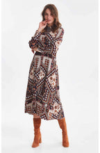 Bold Print Shirt Dress