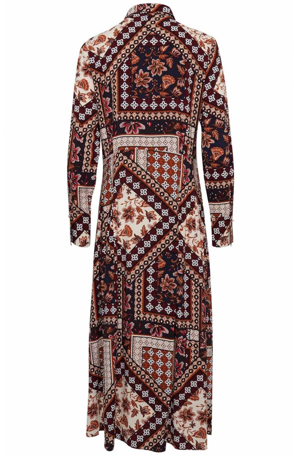 Bold Print Shirt Dress