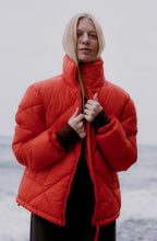 Bomina Aurora Red Puffer Jacket