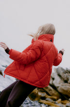 Bomina Aurora Red Puffer Jacket