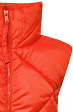 Bomina Aurora Red Puffer Waistcoat
