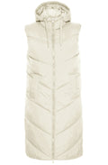 Bomina Birch Below Knee Length Puffer Waistcoat