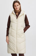 Bomina Birch Below Knee Length Puffer Waistcoat