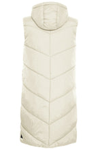 Bomina Birch Below Knee Length Puffer Waistcoat
