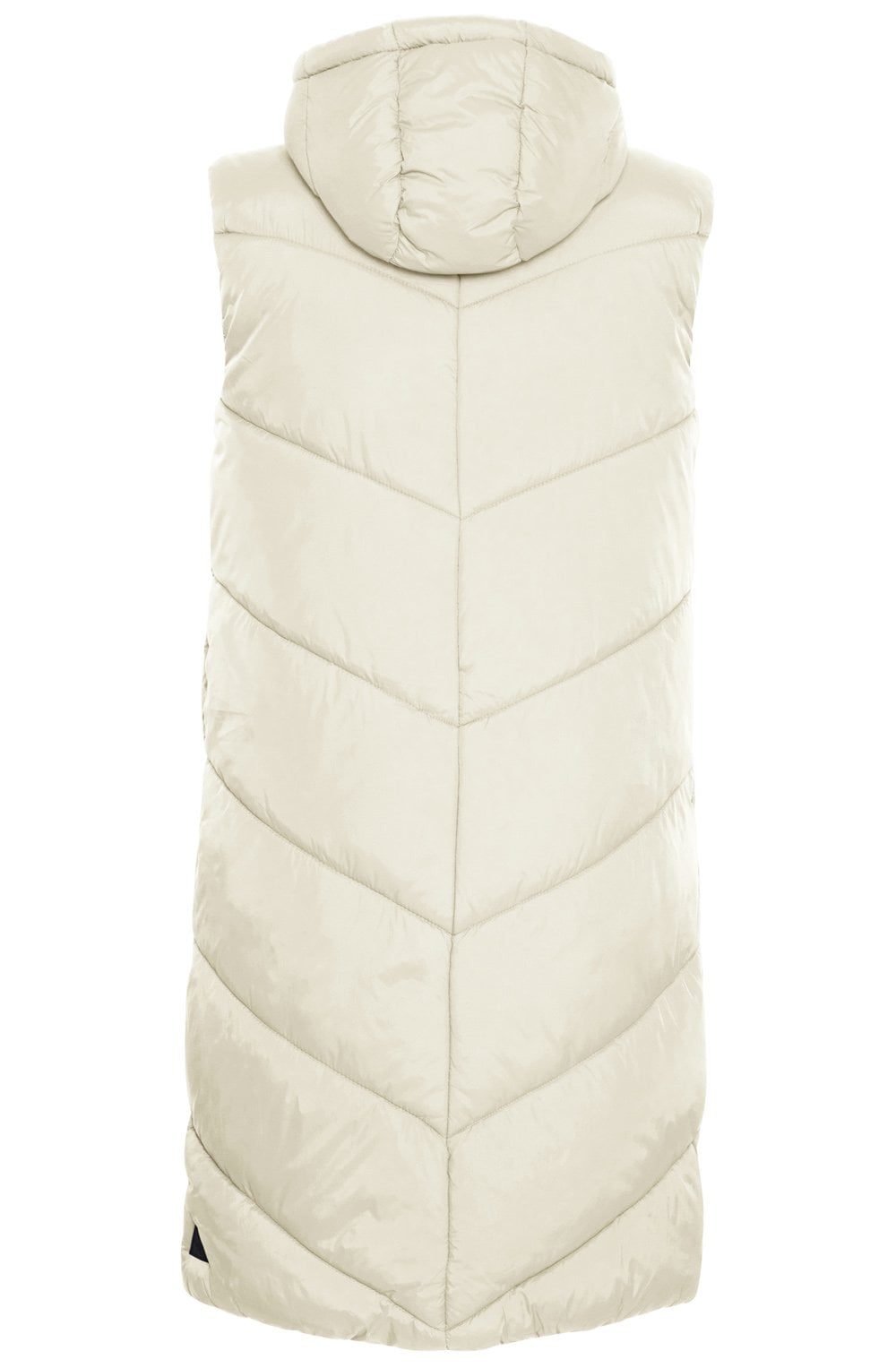 Bomina Birch Below Knee Length Puffer Waistcoat