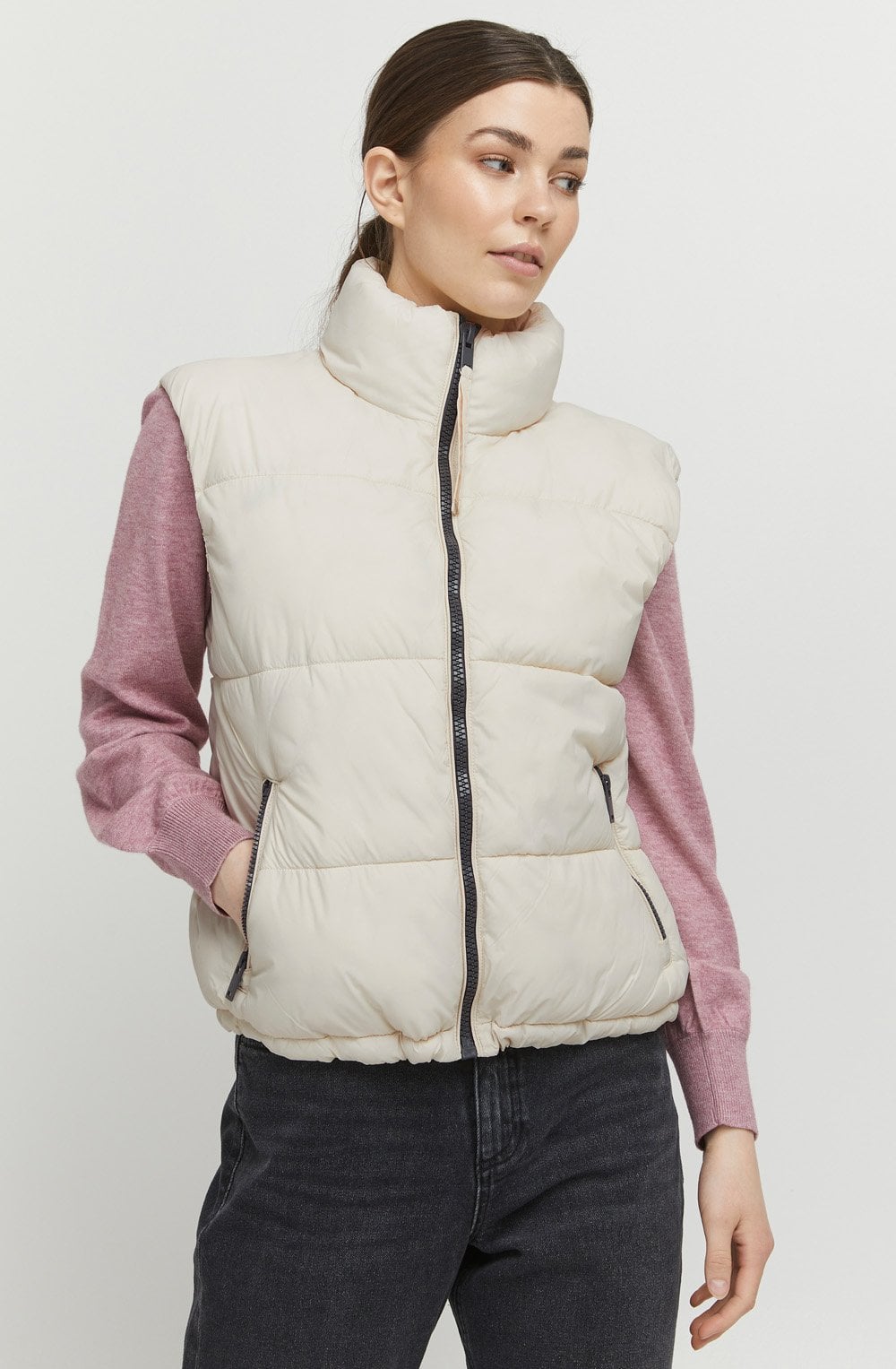 Bomina Birch Puffer Waistcoat