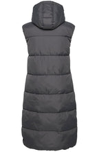 Bomina Black Pearl Full Length Puffer Waistcoat