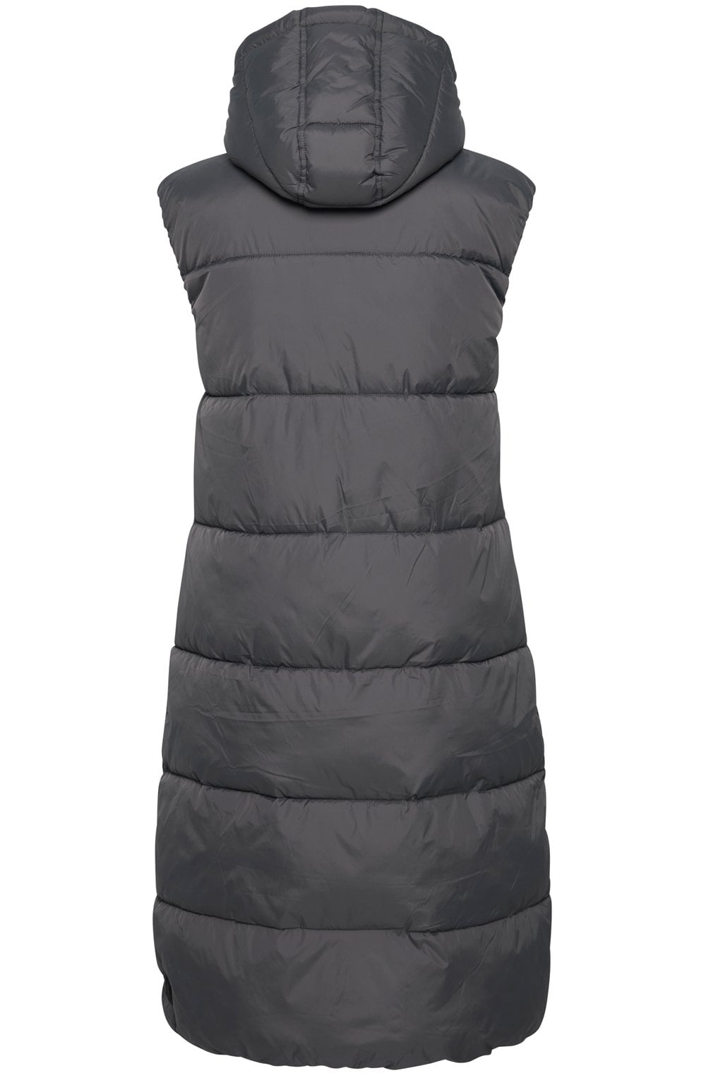 Bomina Black Pearl Full Length Puffer Waistcoat