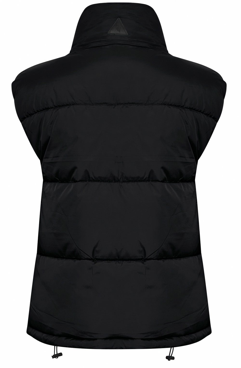 Bomina Black Puffer Waistcoat