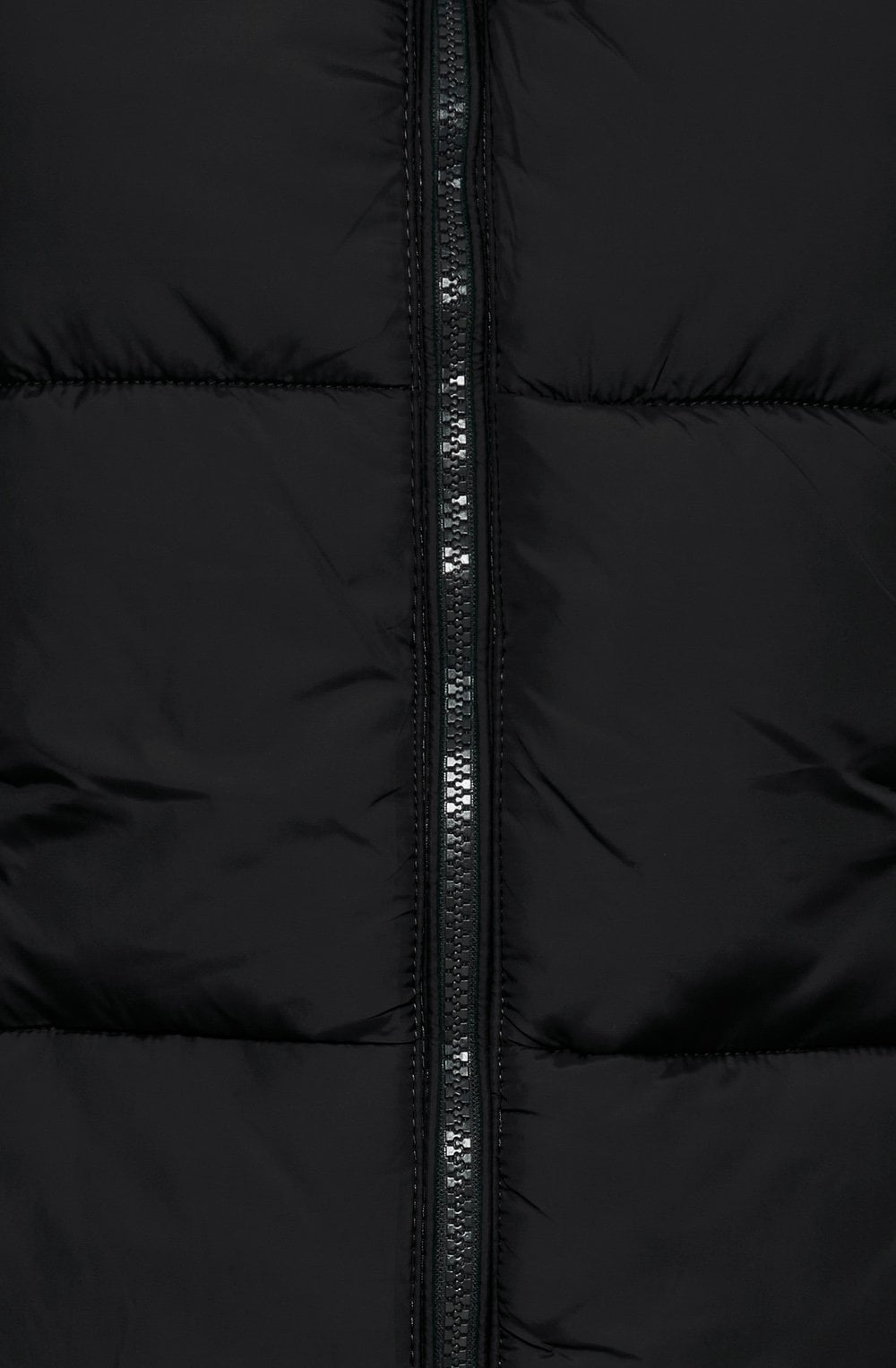 Bomina Black Puffer Waistcoat