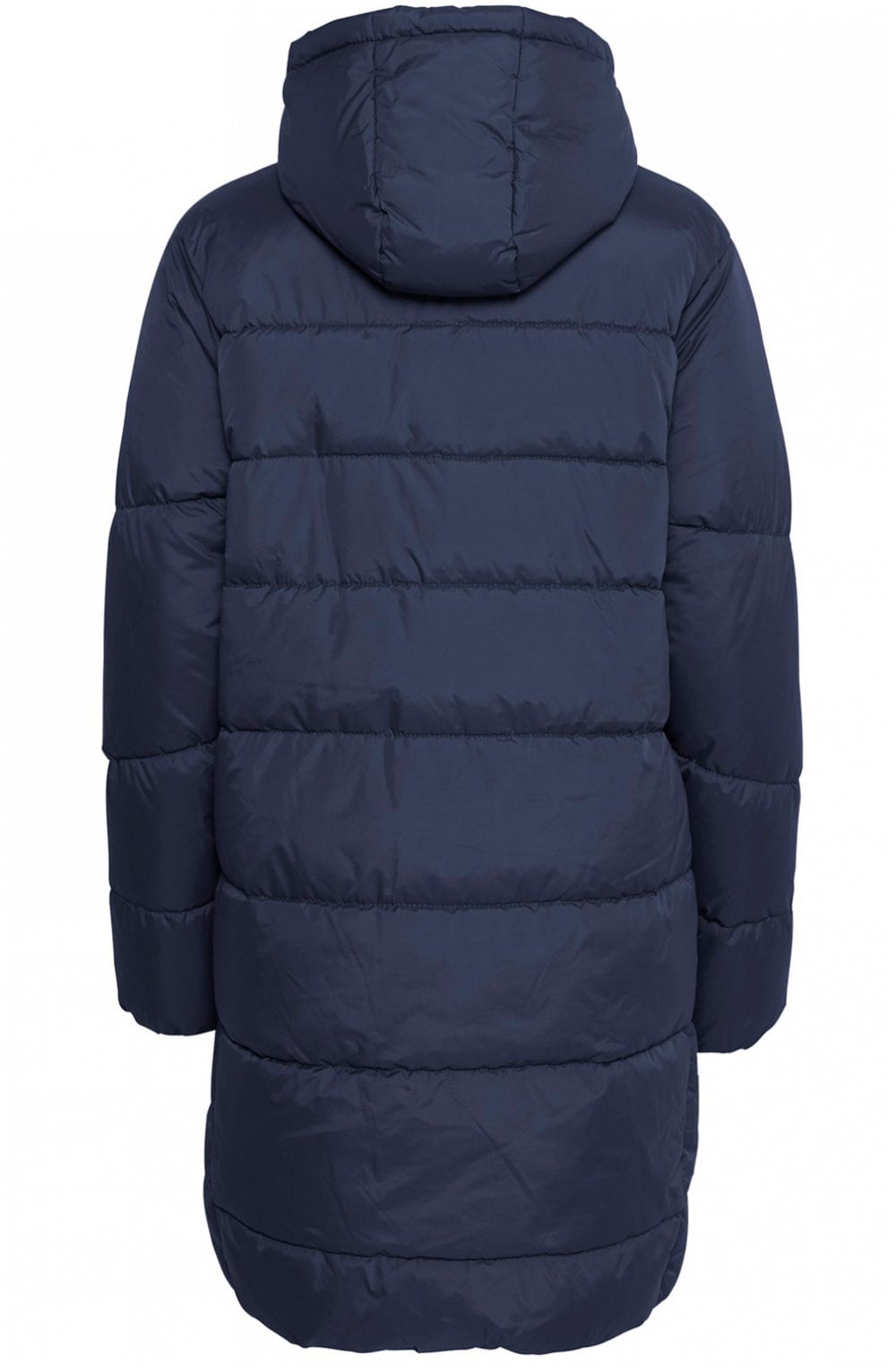 Bomina Navy Quilted Coat