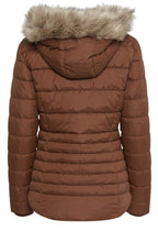 Bomina Tan Quilted Coat