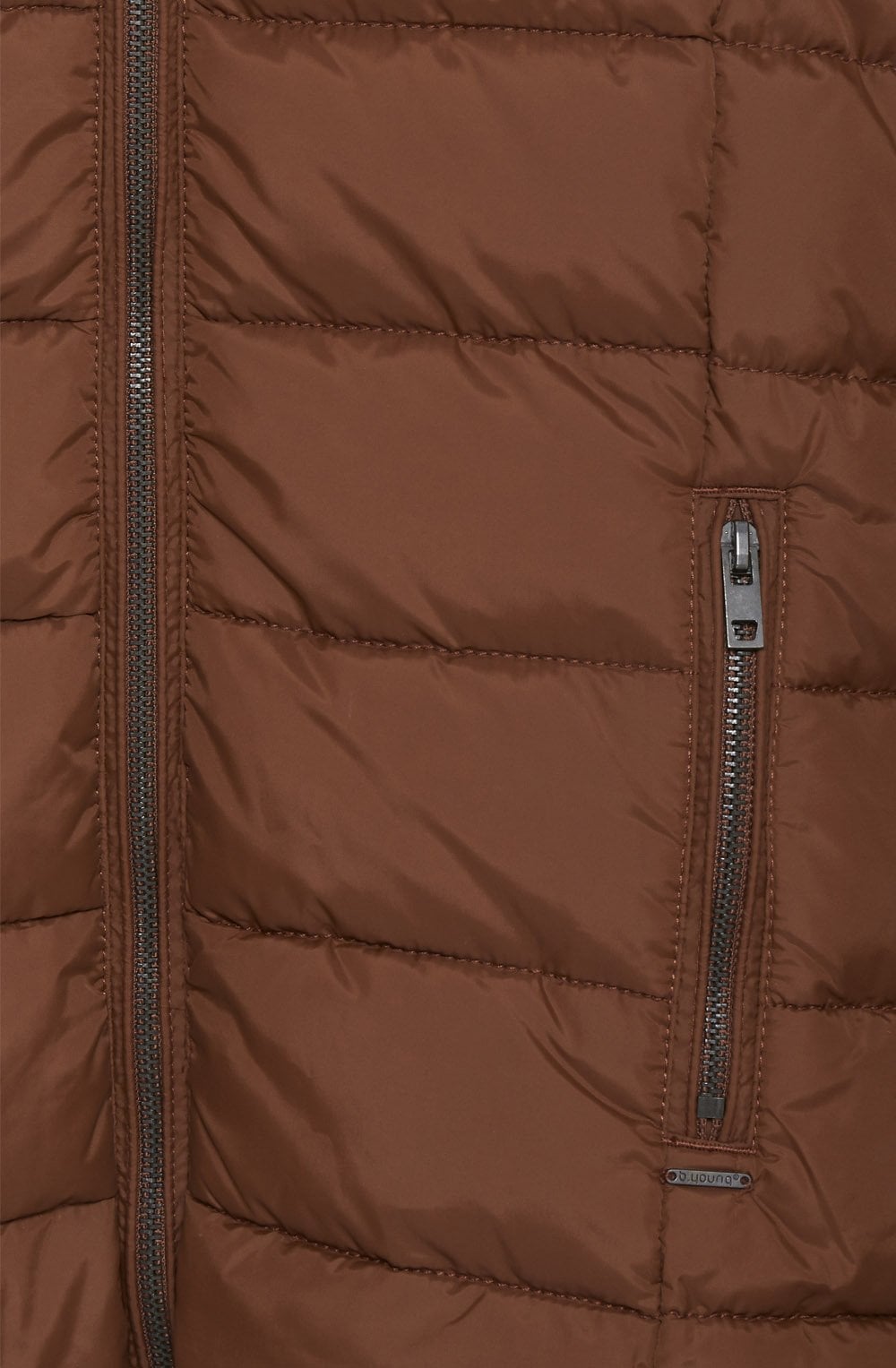 Bomina Tan Quilted Coat
